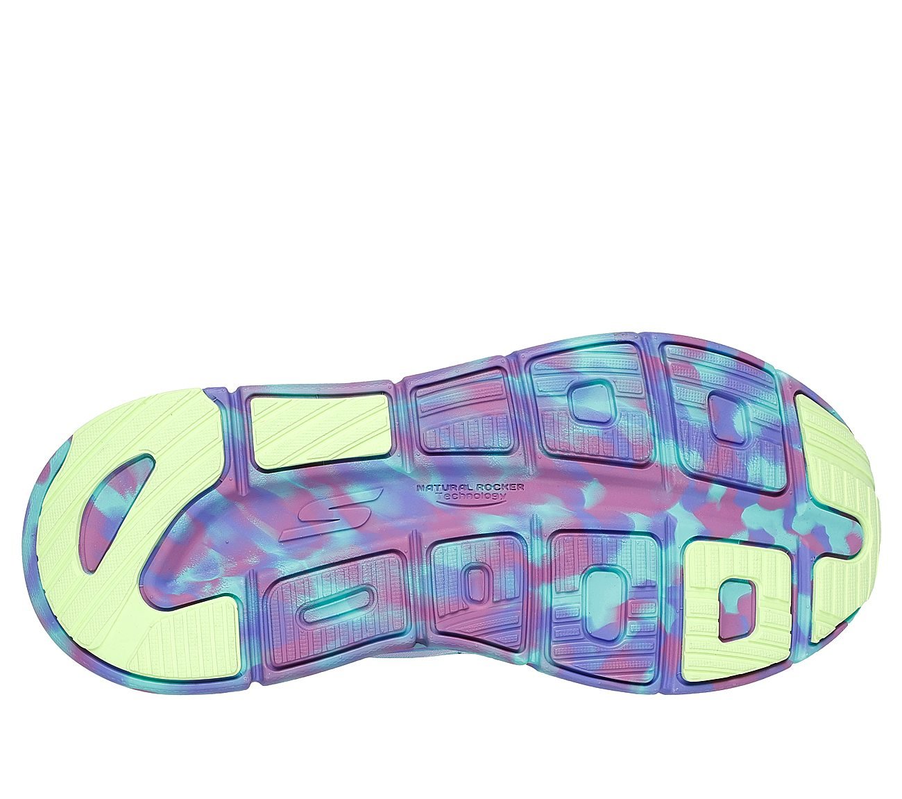 MAX CUSHIONING PREMIER 2, PURPLE MULTI Footwear Bottom View