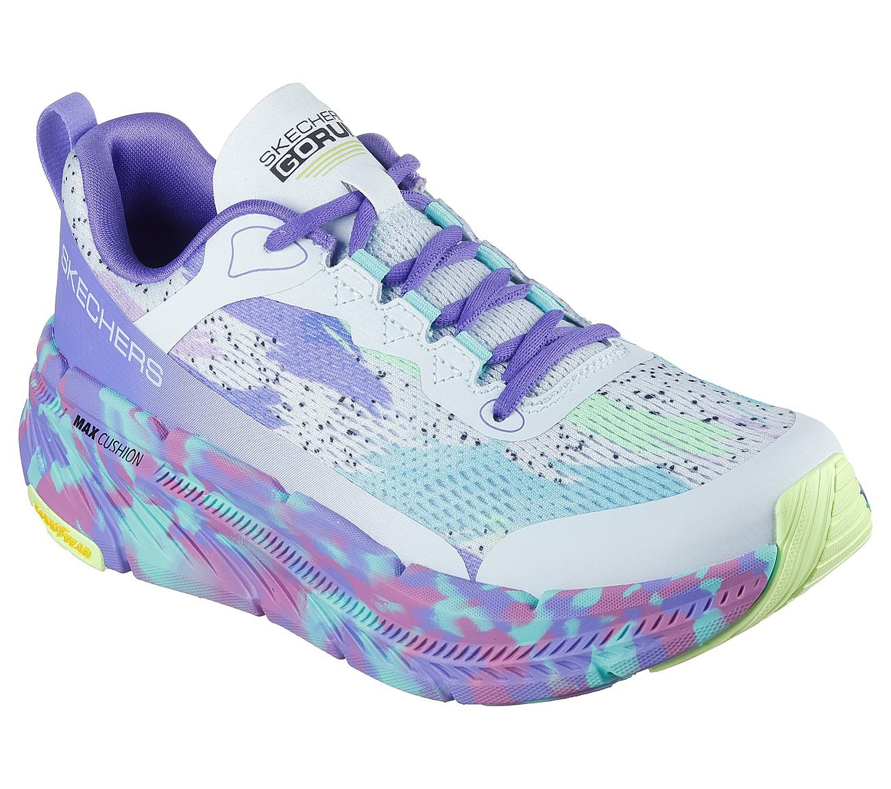 MAX CUSHIONING PREMIER 2, PURPLE MULTI Footwear Right View