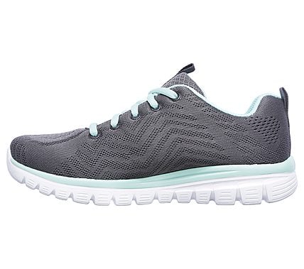 GRACEFUL-GET CONNECTED, CHARCOAL/GREEN Footwear Right View