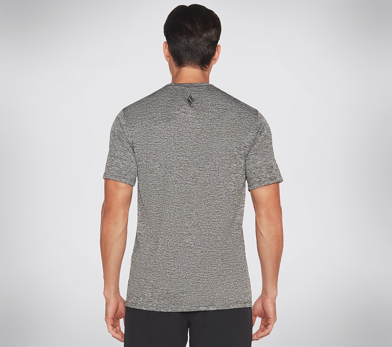 GODRI CHARGE T-SHIRT, CCHARCOAL Apparels Top View