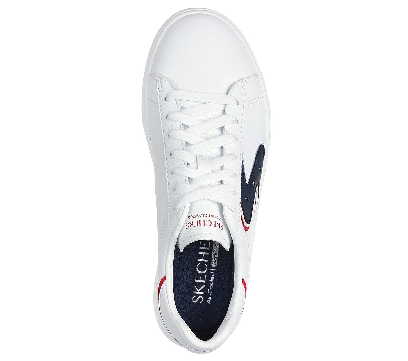 EDEN LX - SPECIAL STARS, WHITE/NAVY/RED Footwear Top View