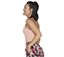 GOSTRETCH RACERBACK BRA, CORAL/LIME Apparels Bottom View