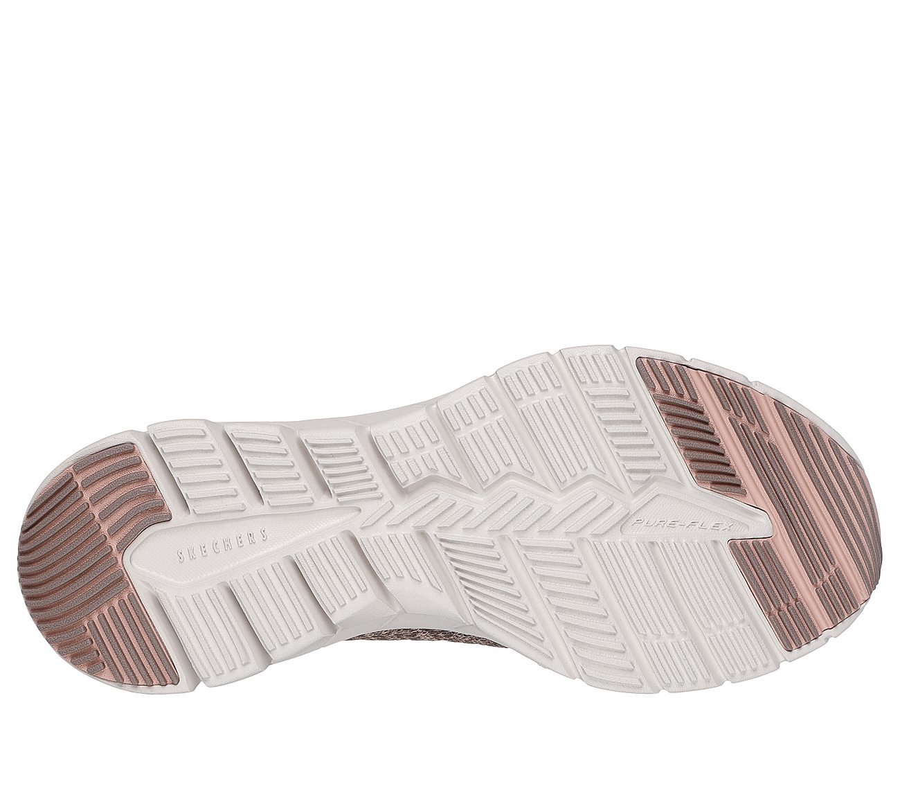 PURE FLEX - PULSE, CHOCOLATE Footwear Bottom View