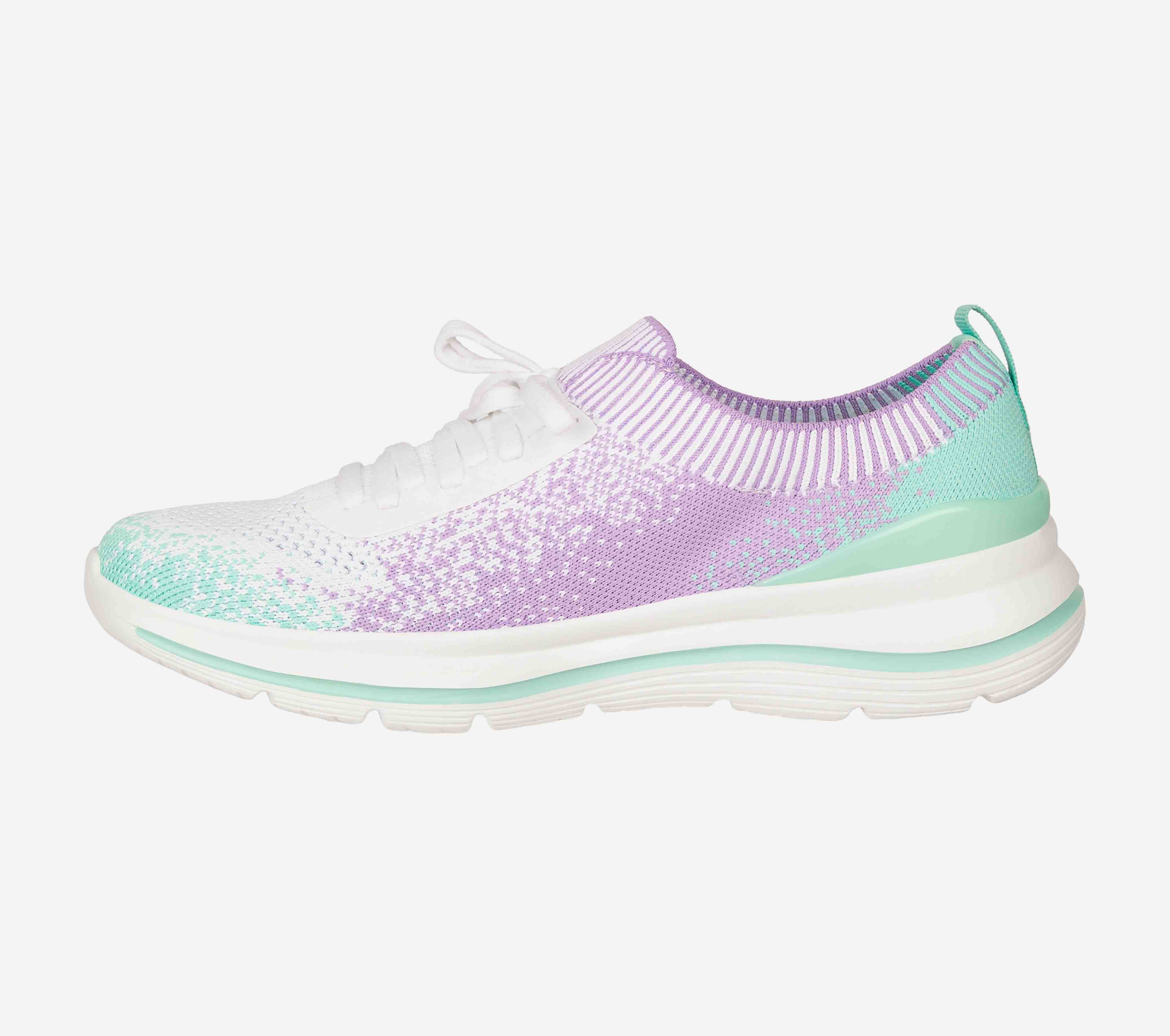 GO WALK STRETCH FIT, WHITE/MULTI Footwear Left View