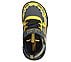 SKECH TRACKS, CHARCOAL/YELLOW Footwear Top View
