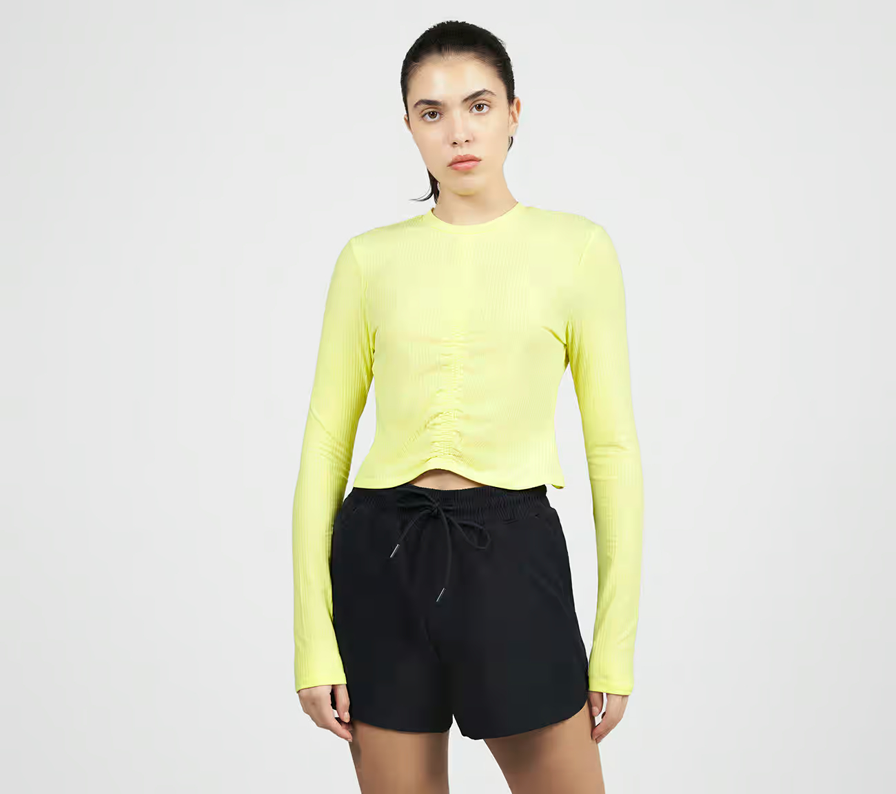 2 MUCH FUN LS, LIME Apparels Lateral View