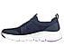 ARCH FIT-MODERN RHYTHM, NAVY/LAVENDER Footwear Left View