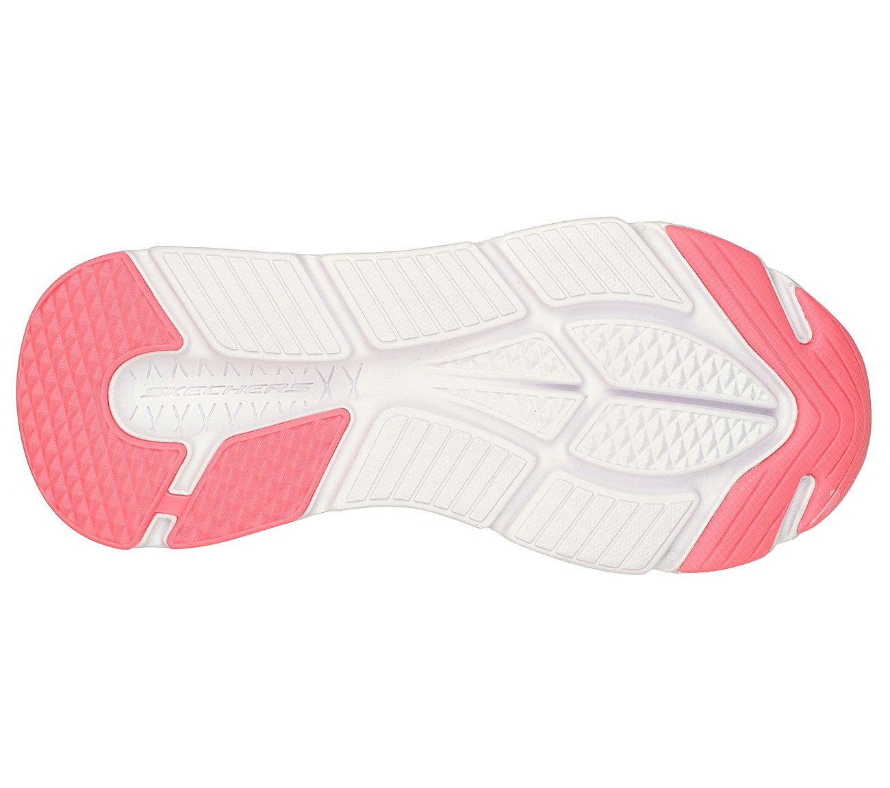 MAX CUSHIONING ELITE-PROMISED, LAVENDER/PINK Footwear Bottom View