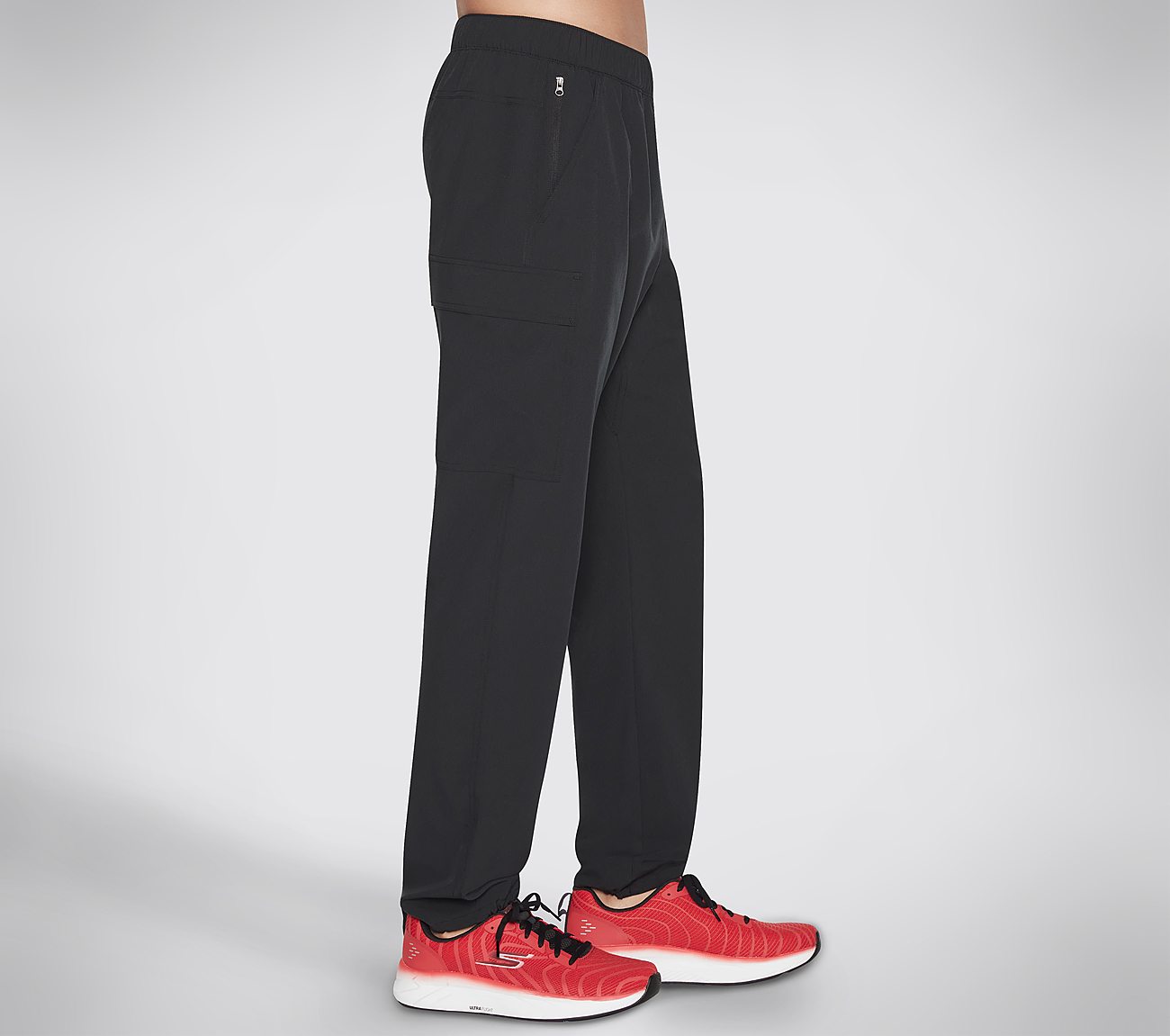 THE GOWALK PANT CARGO, BBBBLACK Apparels Left View