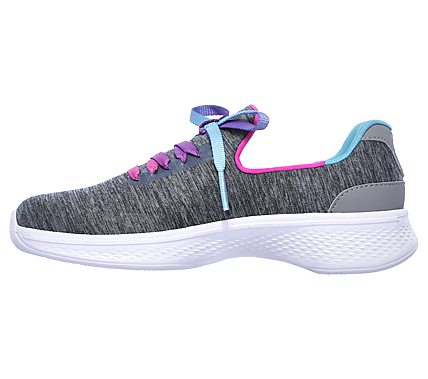 GO WALK 4-ALL DAY COMFORT, GREY/MULTI Footwear Left View