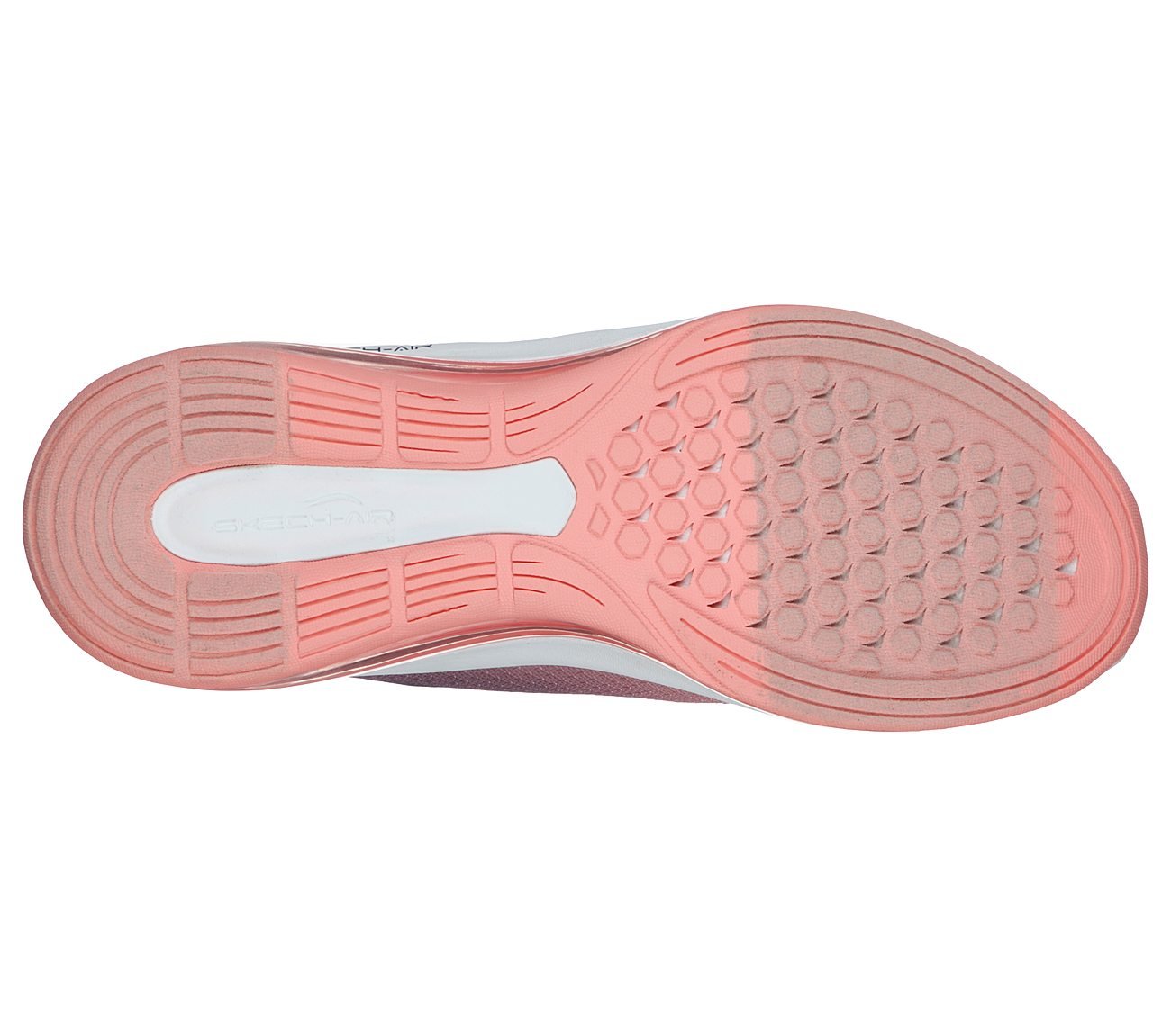 SKECH-AIR ELEMENT 2, NAVY/HOT PINK Footwear Bottom View