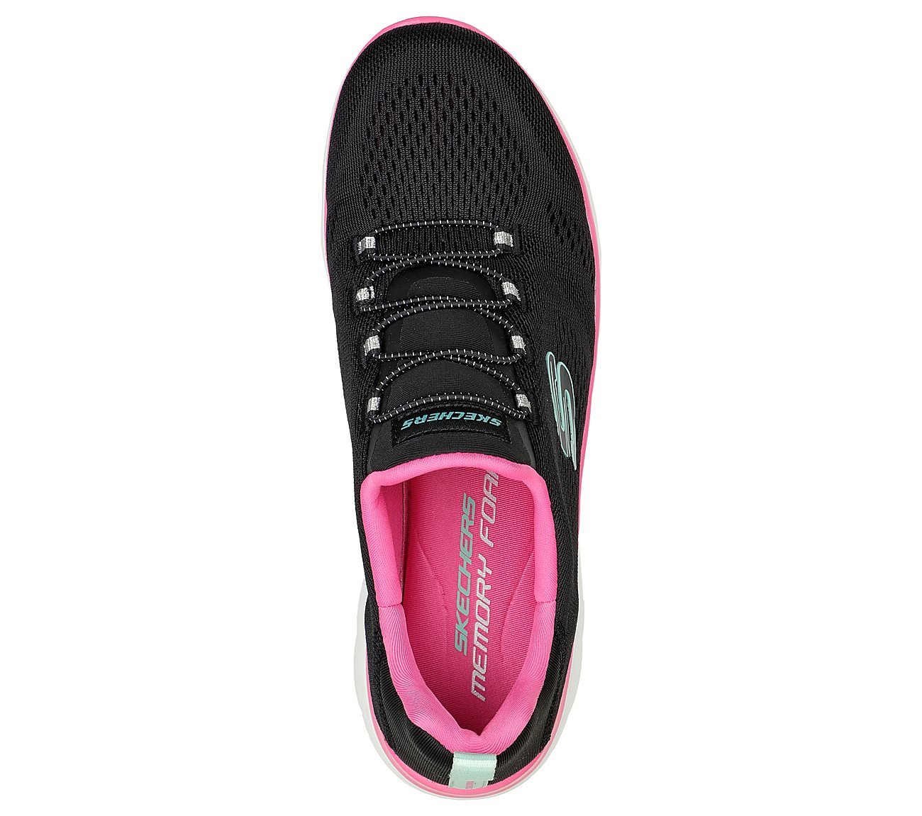 SUMMITS, BLACK/HOT PINK