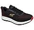 GO RUN PULSE - STRADA, BLACK/RED Footwear Lateral View