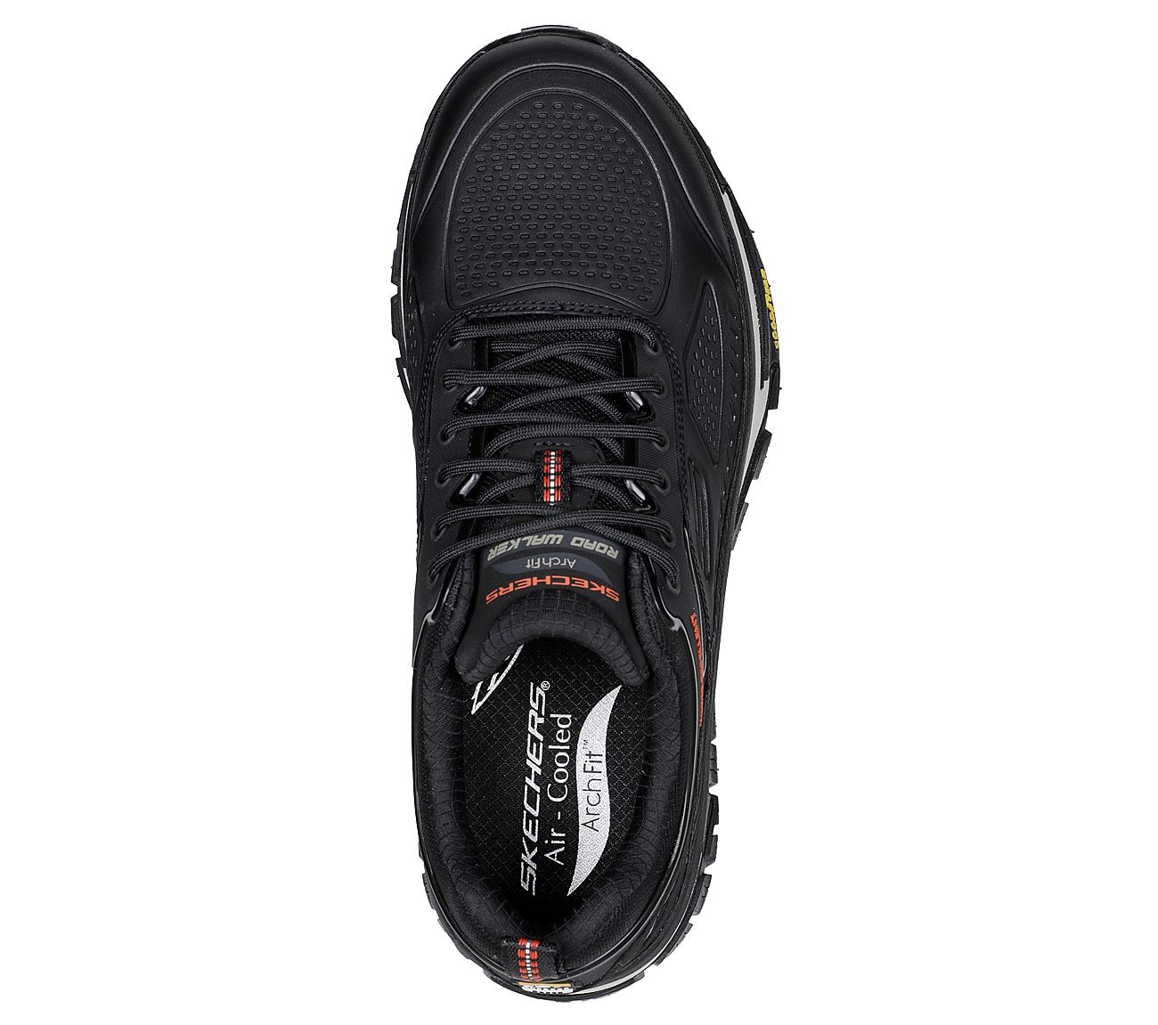 ARCH FIT ROAD WALKER, BBBBLACK Footwear Top View