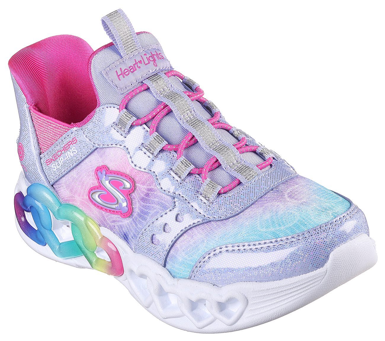 INFINITE HEART LIGHTS - ETERN, LAVENDER/MULTI Footwear Right View