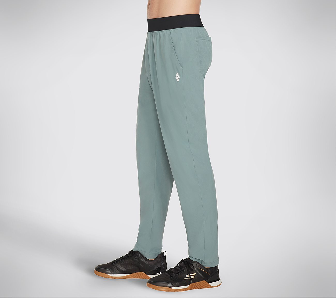 GO WALK ACTION PANT, TEAL/BLUE Apparels Bottom View