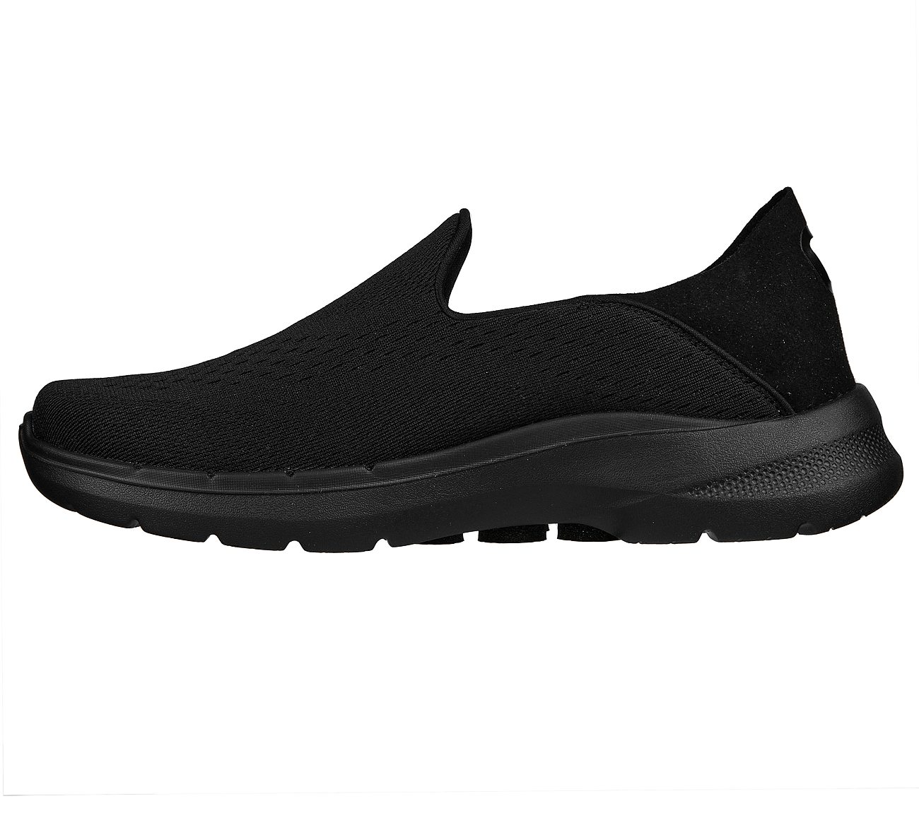 Skechers Black Go Walk 6 Traverse Mens Walking Shoes - Style ID: 216269 ...