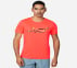 GORUN RAZOR S/S TEE, CCORAL Apparels Lateral View