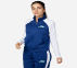SKECHTECH TRACK JACKET, BLUE/WHITE Apparels Lateral View