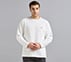 OVERSIZED CONTRAST FLATLOCK TEE, WHITE