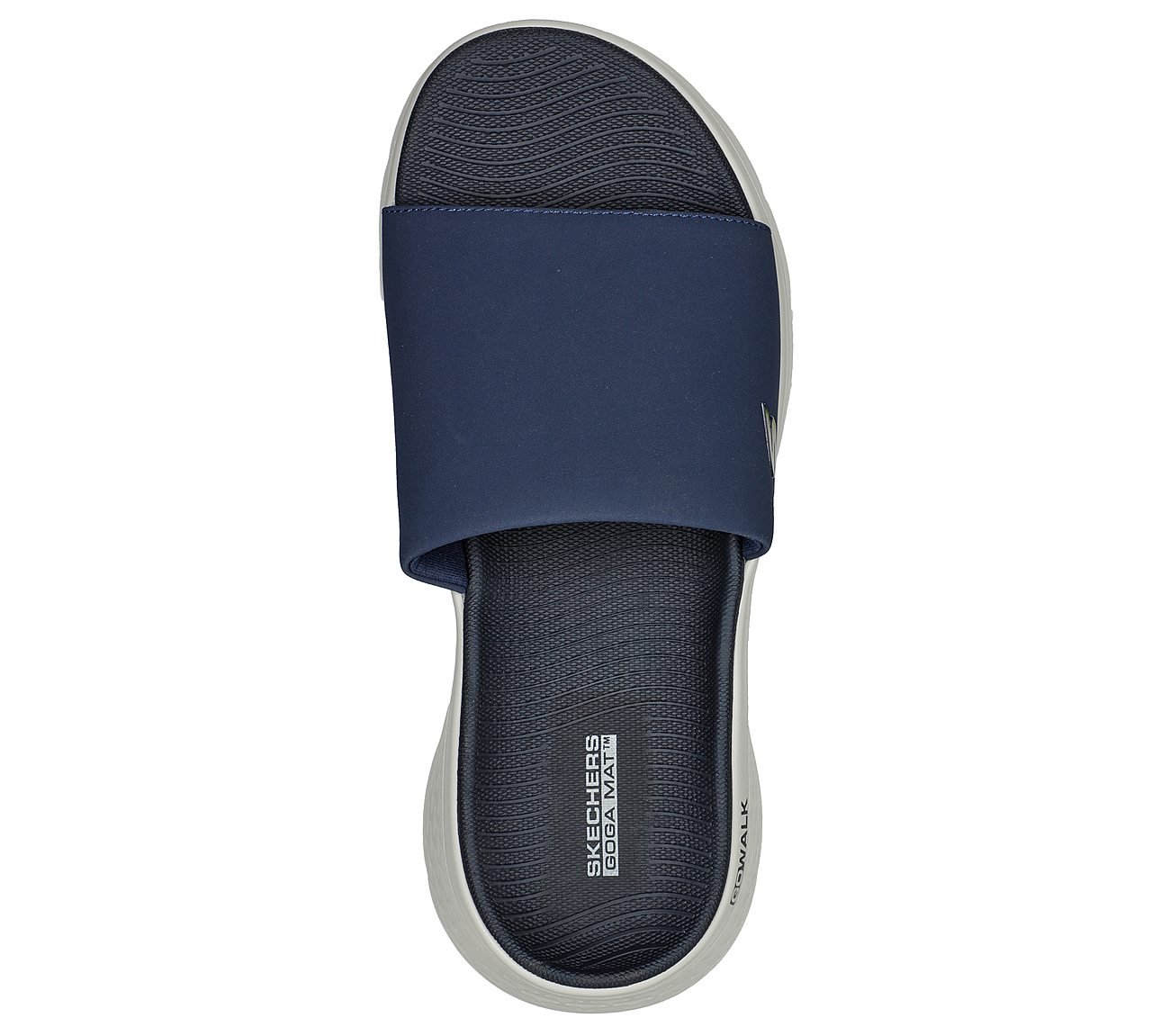 GO WALK FLEX SANDAL - OMURA, NNNAVY Footwear Top View