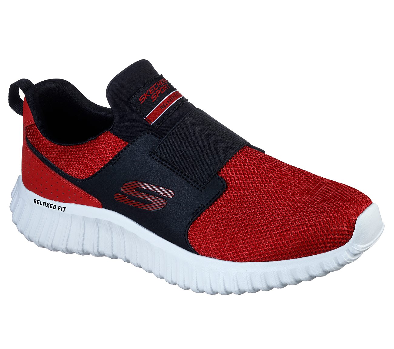 DEPTH CHARGE 2, RED/BLACK Footwear Lateral View
