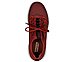 GO RUN FAST - VALIANCE, BURGUNDY /BLACK Footwear Top View