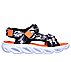 HYPNO-SPLASH - SUN BREAKS, BLACK/GREY/ORANGE Footwear Lateral View