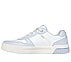 JADE-BEST IN CLASS, WHITE/BLUE Footwear Left View