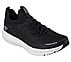 GO RUN SUPERSONIC - APEX, BLACK/WHITE Footwear Right View