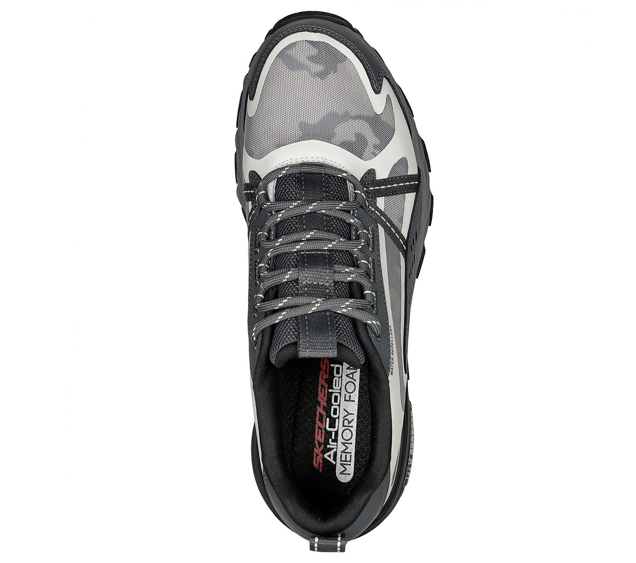 MAX PROTECT - TASKFORCE, WHITE/CHARCOAL Footwear Top View