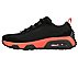 SKECH-AIR EXTREME V2 - BRAZEN, BLACK/RED Footwear Left View