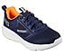 GO RUN ELEVATE - CIPHER, NAVY/ORANGE Footwear Right View