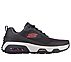 SKECH-AIR EXTREME V2 - TRIDEN, BLACK/RED Footwear Lateral View