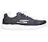 GO RUN 400, CHARCOAL/BLUE Footwear Right View