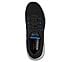 BOUNDER-RINSTET, BLACK/BLUE Footwear Top View