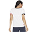 BOBS FLAG HEART RINGER TEE, WWWHITE Apparel Top View