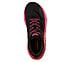 MAX CUSHIONING PREMIER-EXPRES, BLACK/RED Footwear Top View