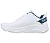 D'LUX FITNESS - ROAM FREE, WHITE/BLUE Footwear Left View