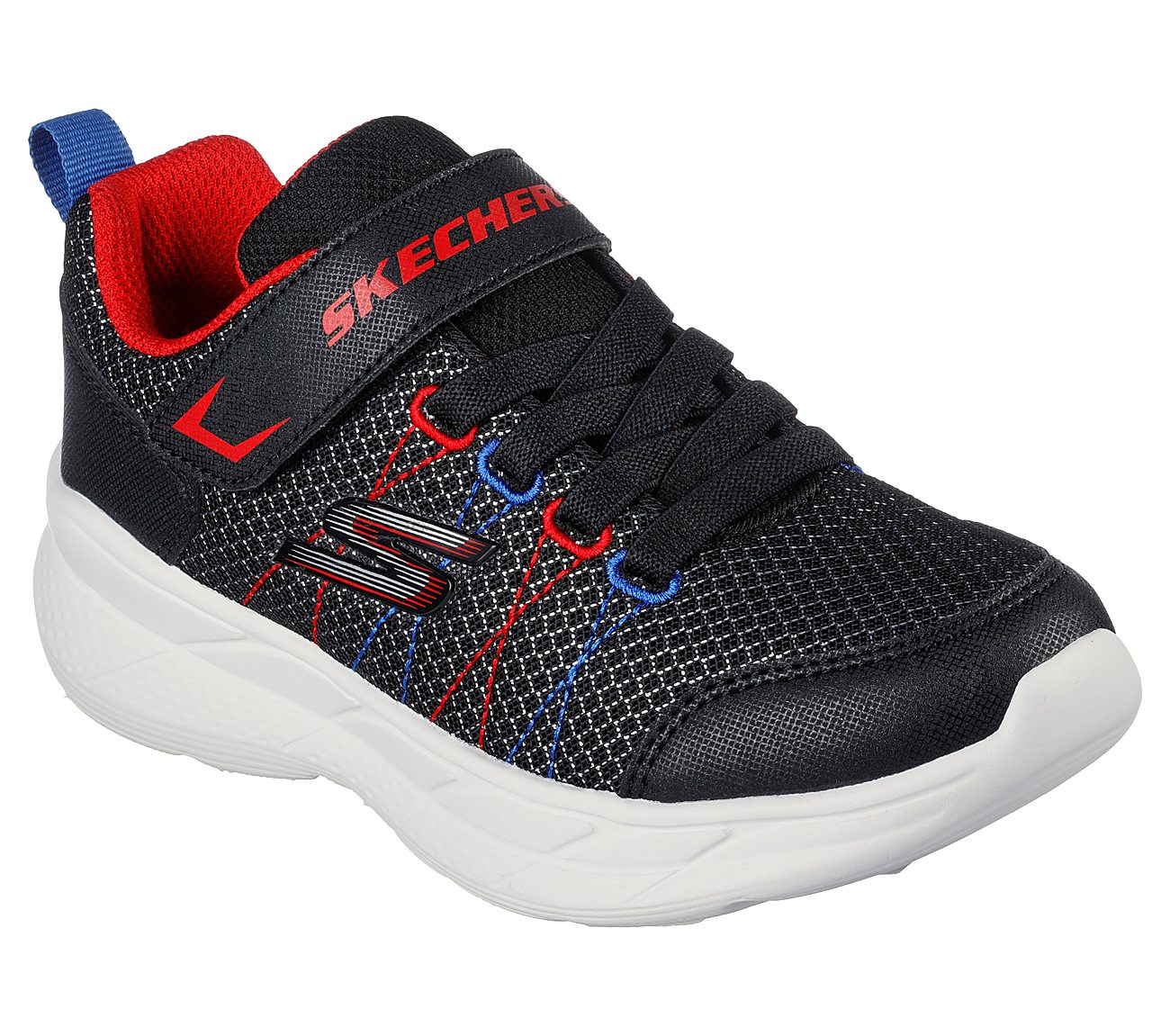 SNAP SPRINTS 2, BLACK/RED/BLUE Footwear Right View