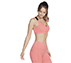 GO FLEX ZIP FRONT BRA, CCORAL Apparels Bottom View