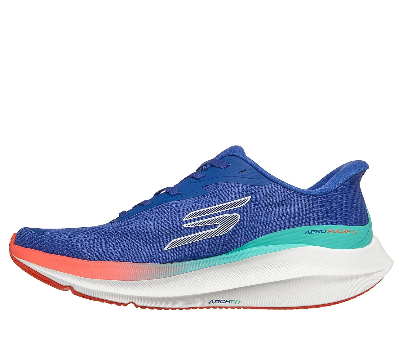 SKECHERS AERO PULSE, ROYAL/MULTI