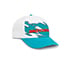 Crash Baseball Hat, TEAL/MULTI Accessories Top View