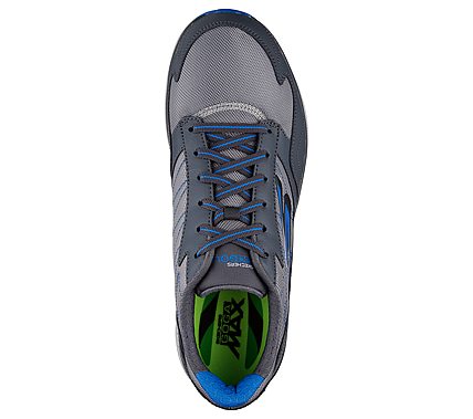 GO GOLF FAIRWAY, CHARCOAL/BLUE Footwear Top View
