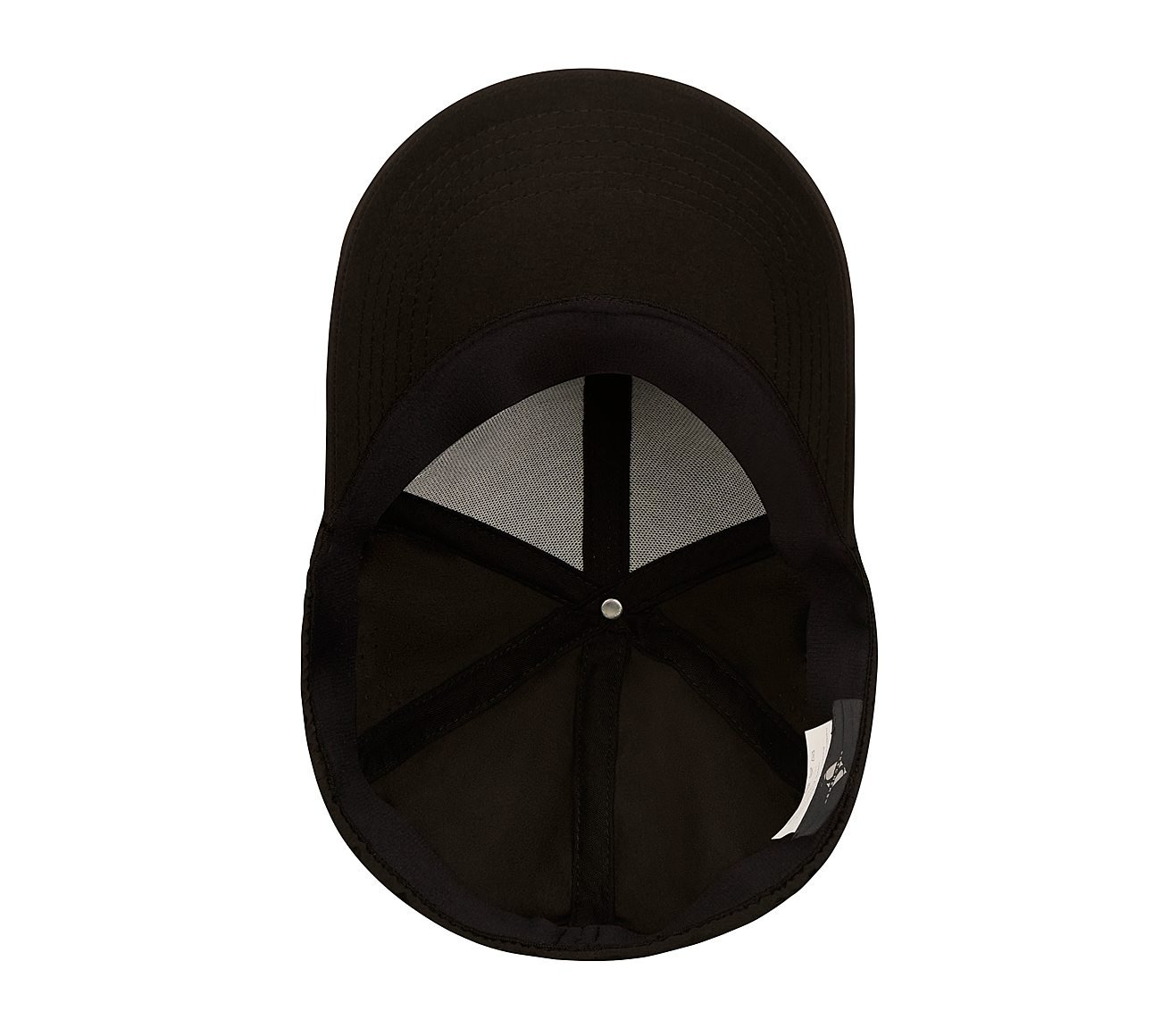 ELASTICATED PERFORMANCE BASEBALL HAT , BLACK