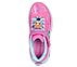 SNUGGLE SNEAKS - SKECH SQUAD, PINK/MULTI Footwear Top View