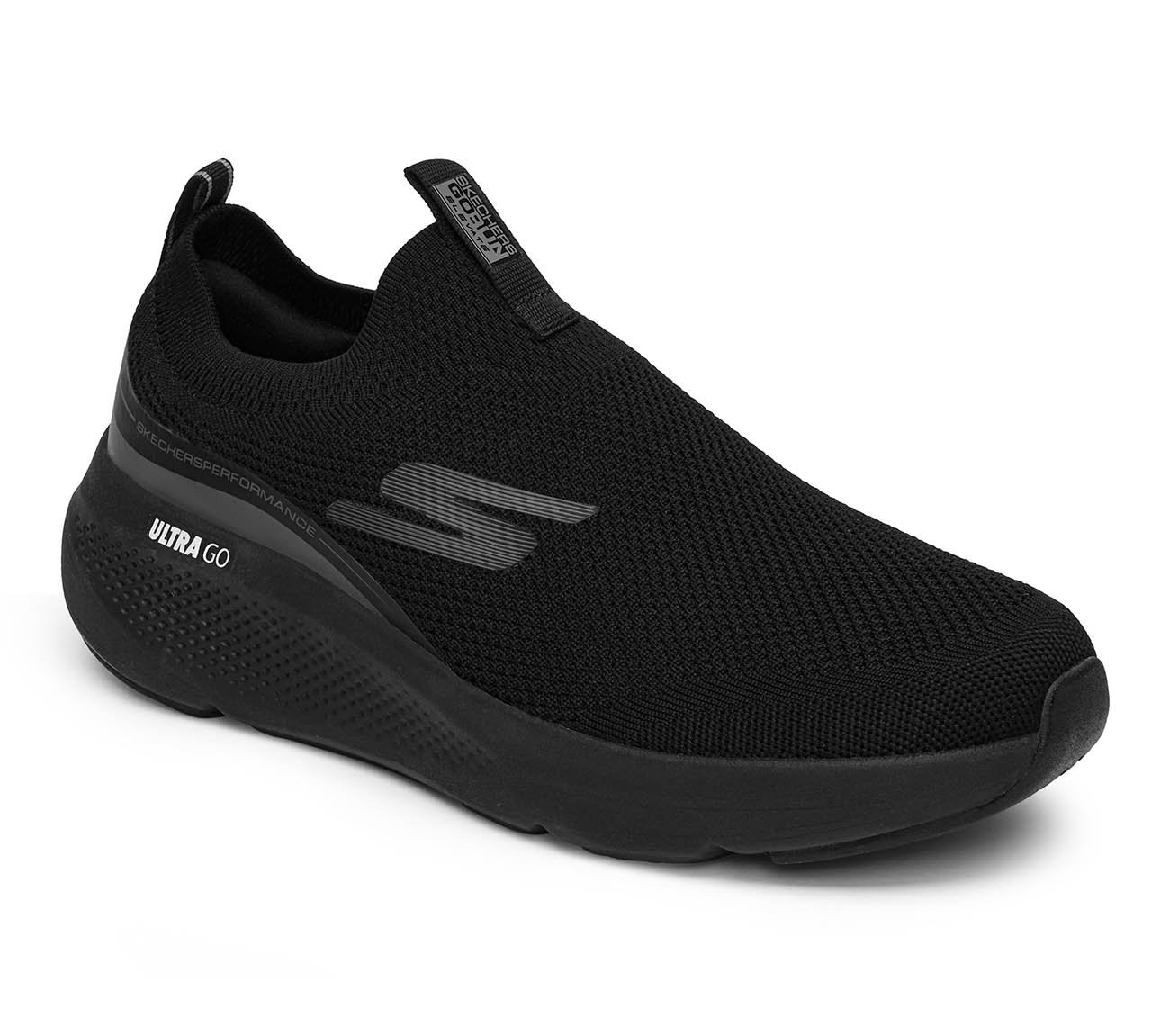 GO RUN VELOCITY, BBLACK Footwear Right View