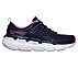 MAX CUSHIONING PREMIER-FAST A, NAVY/HOT PINK Footwear Lateral View