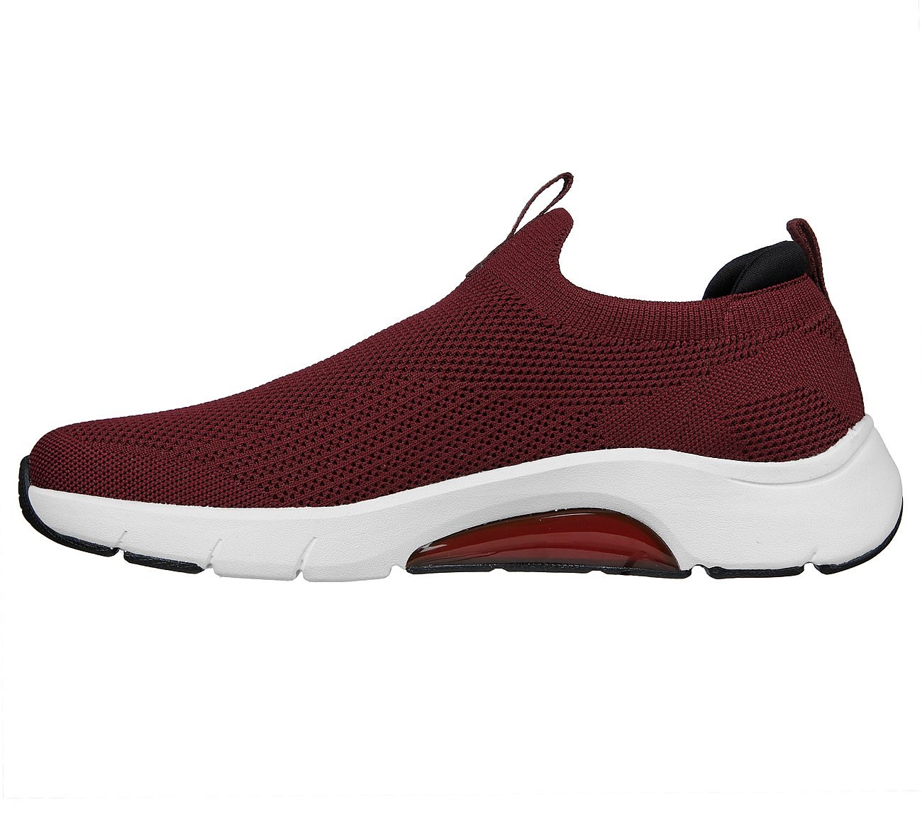 SKECH-AIR ARCH FIT, BBURGUNDY Footwear Left View