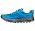 GO RUN RAZOR TRL - 2, BLUE/GREEN Footwear Left View